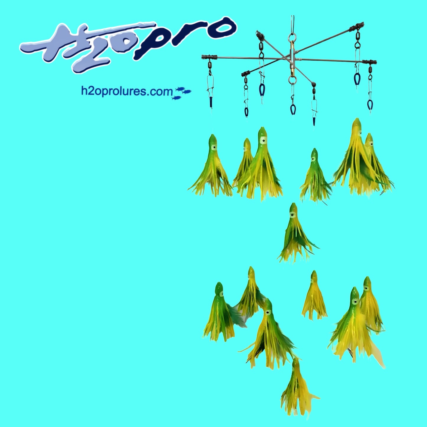 12" Budget Dredge - Weighted Feathers.