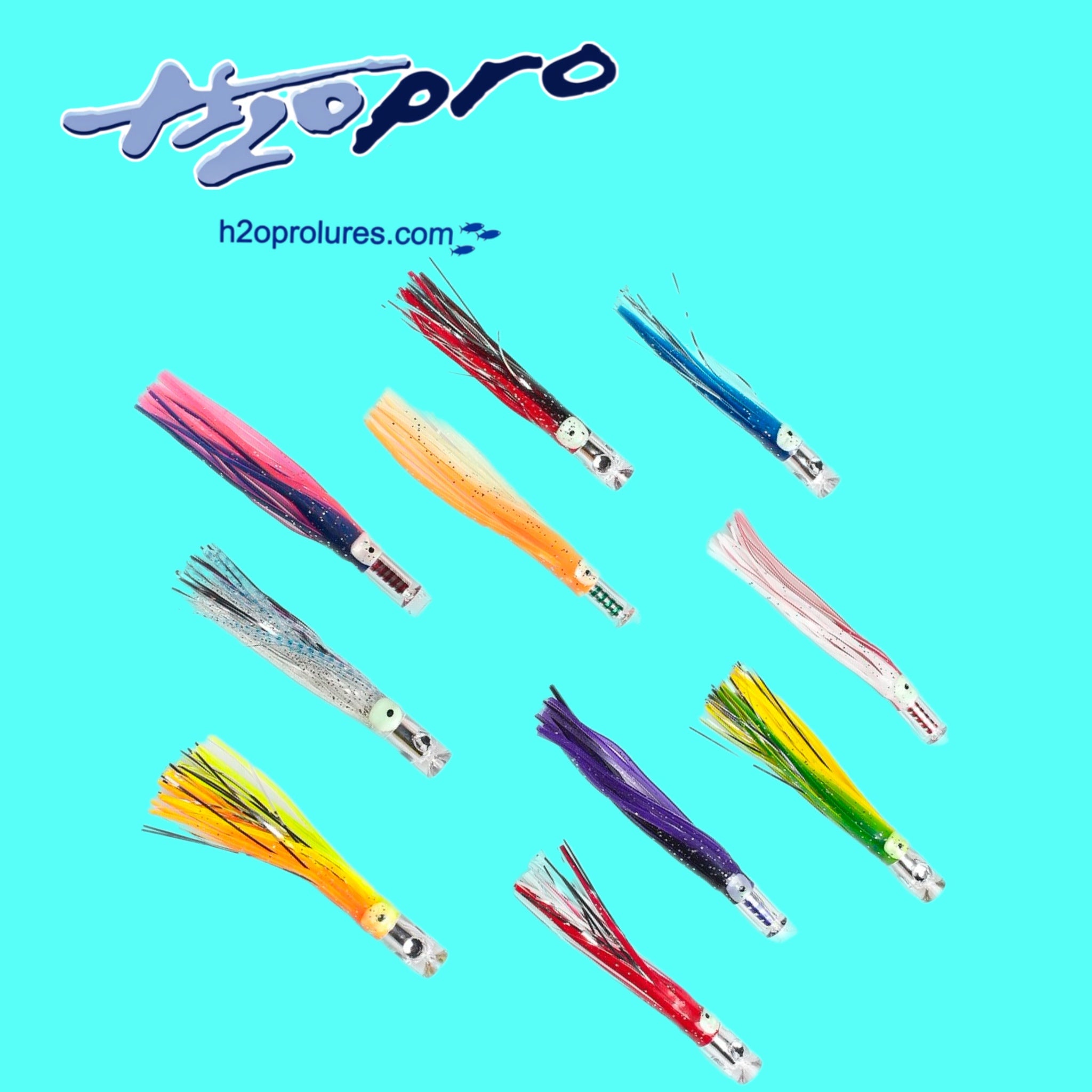 Esca Artificiale H2OPRO Kona Super Mirror Jet - 15 Cm, Colore Black Purple, Per Traina Costiera - Foto 5