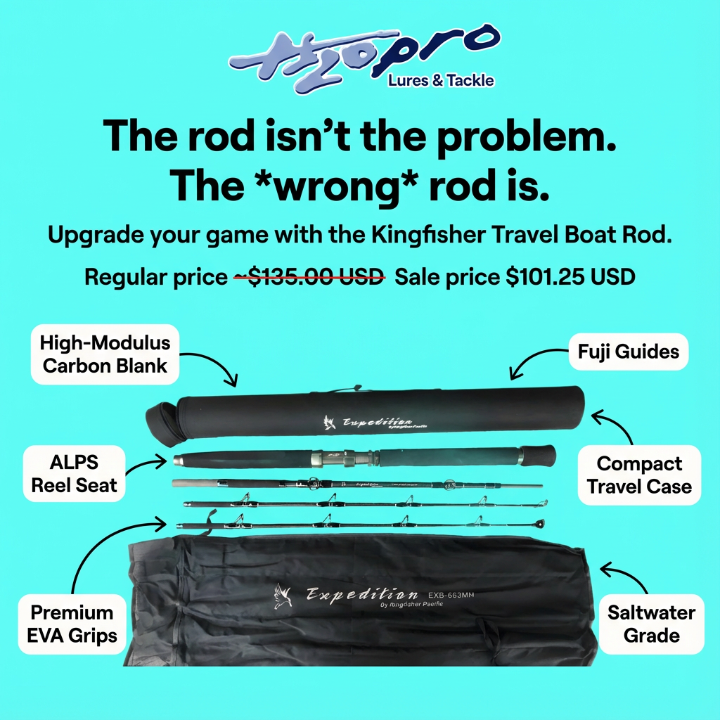Kingfisher Travel Boat Rod