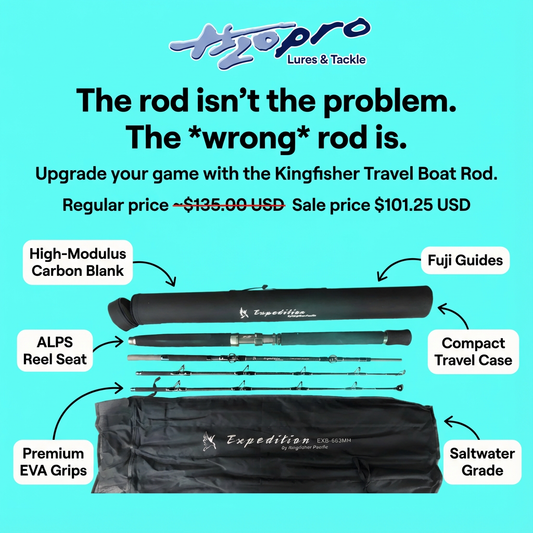Kingfisher Travel Boat Rod