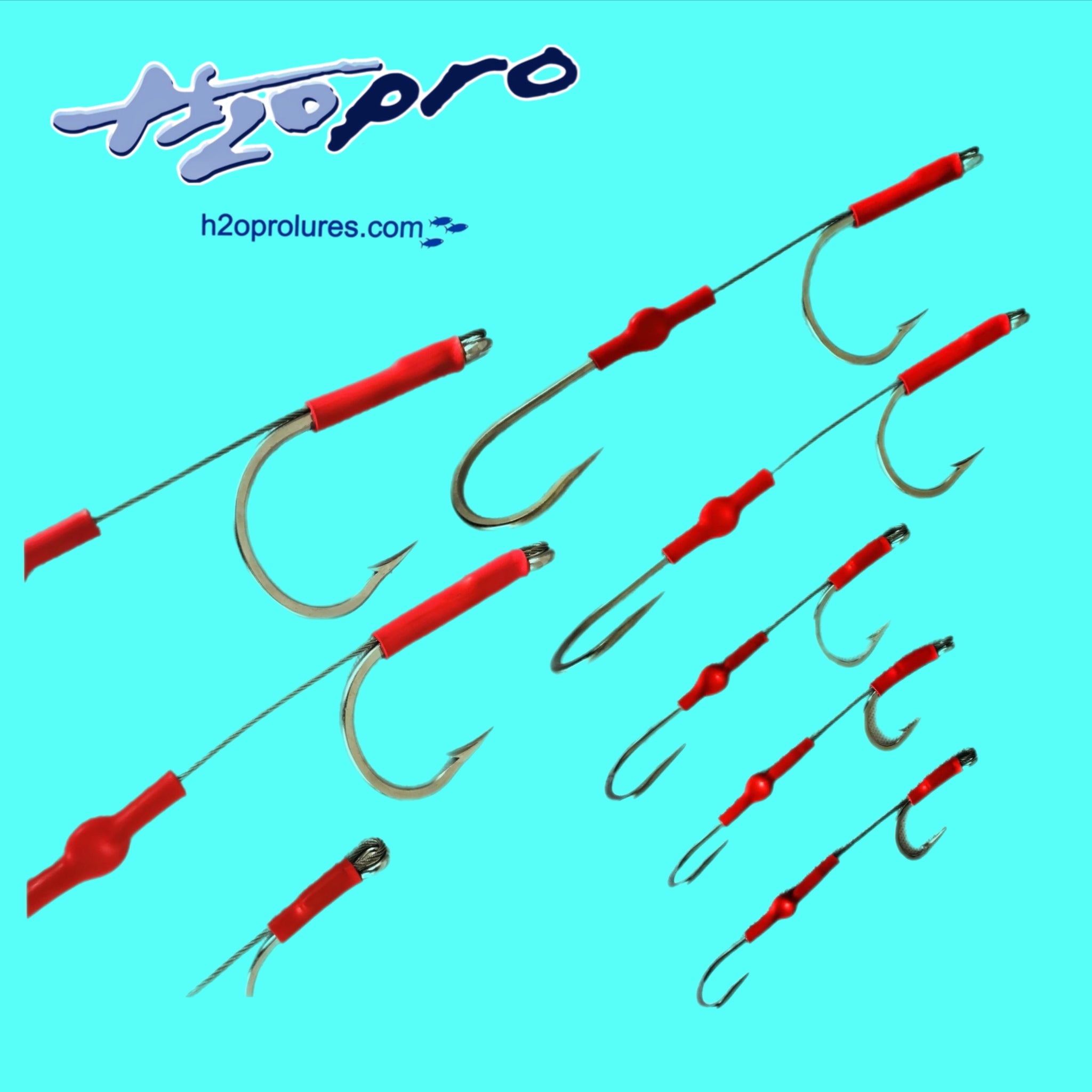 Double Rig Hooks Double Rigs – H2Opro Lures and Tackle